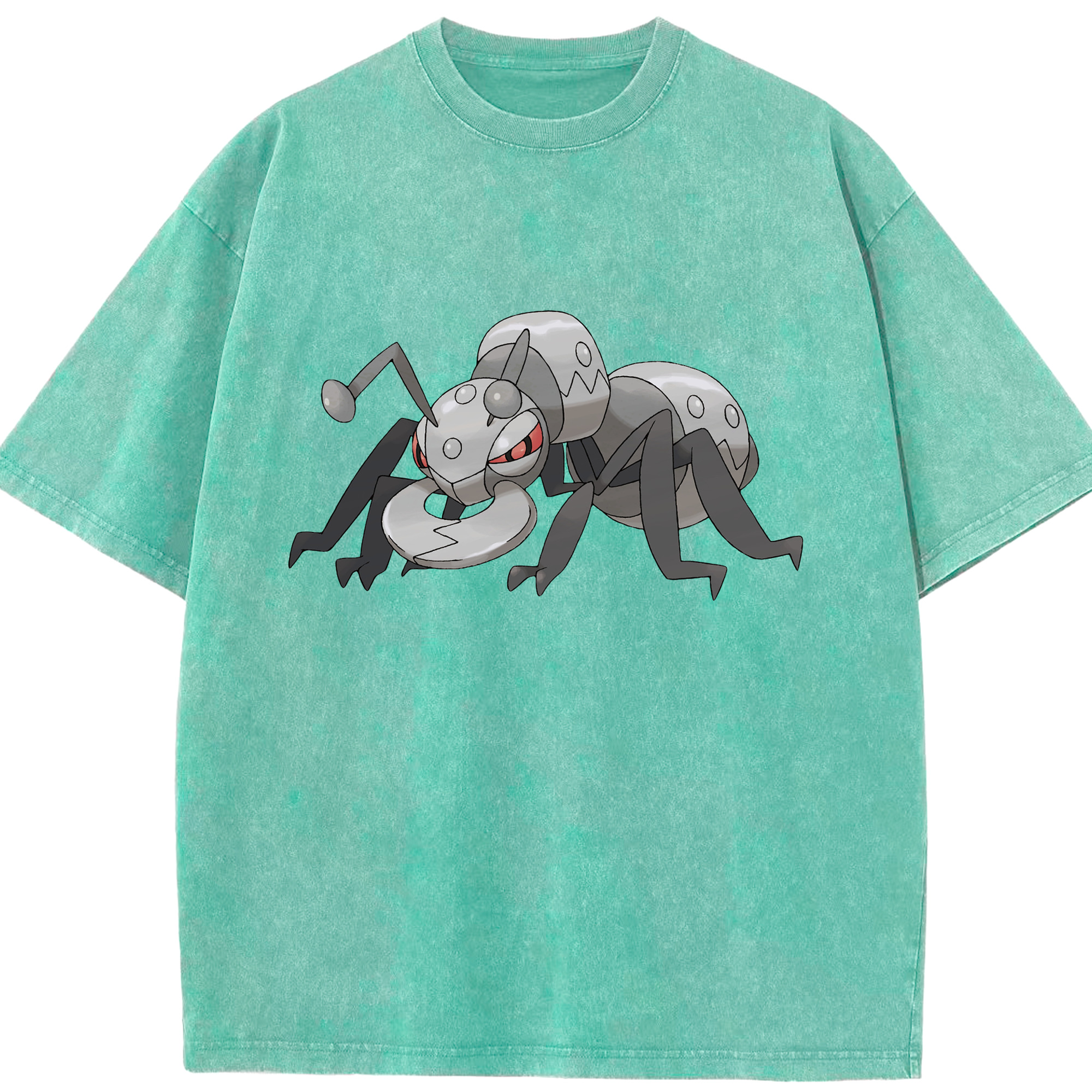 （画像用） ポケットモンスター Pokémon 綿100% ヴィンテージ風 半袖Tシャツ（フロントプリント）